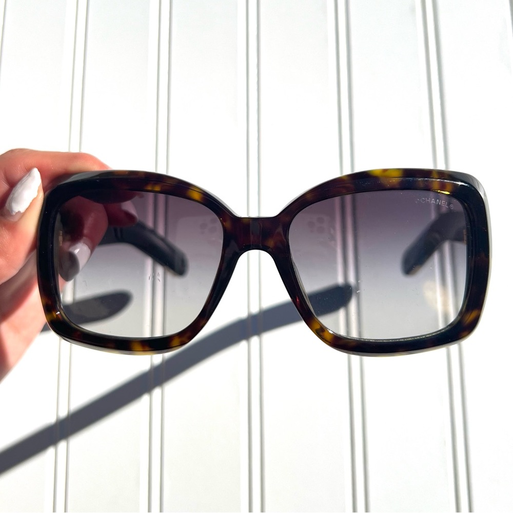 Chanel Tortoise Sunglasses